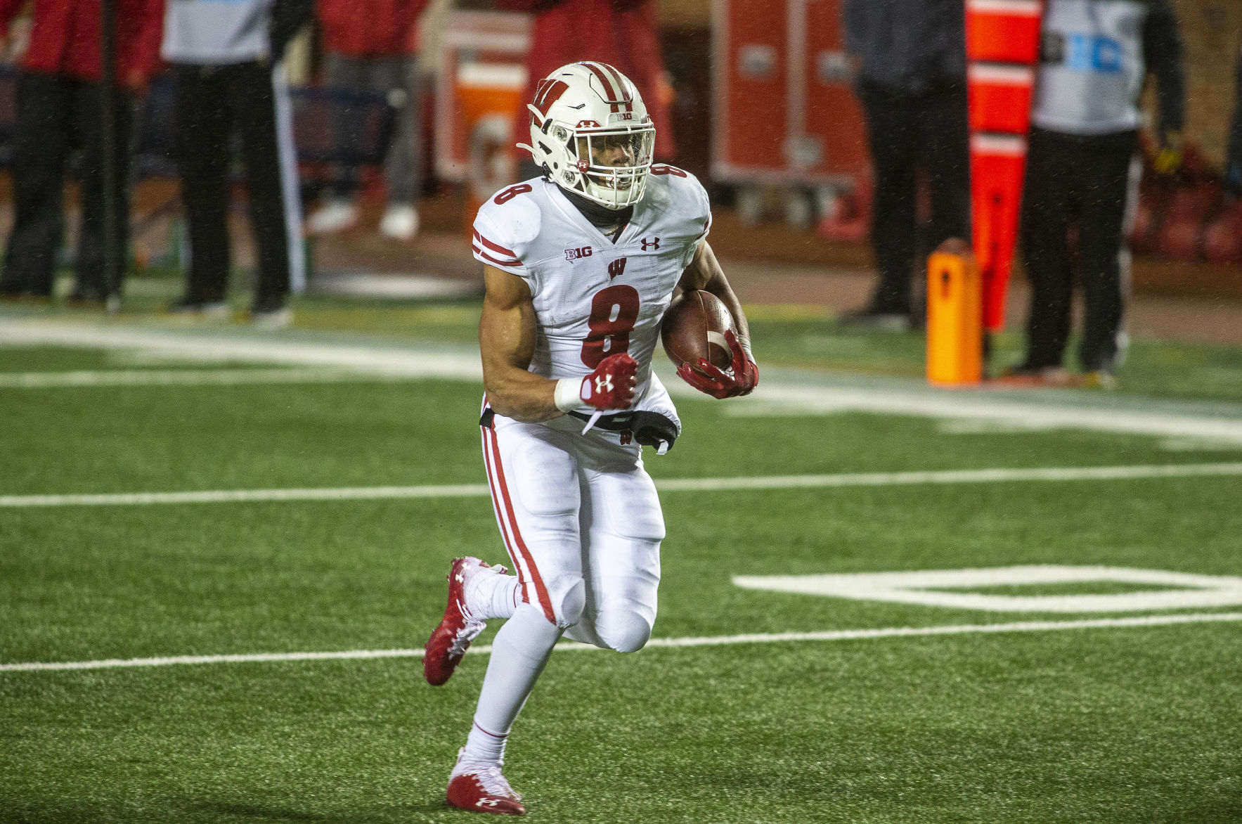 Berger touchdown vs. Michigan